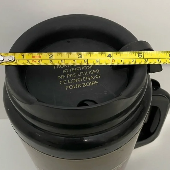 Vintage Tim Hortons Extra Large Coffee Jug With Lid And Handle - Picture 3 of 10